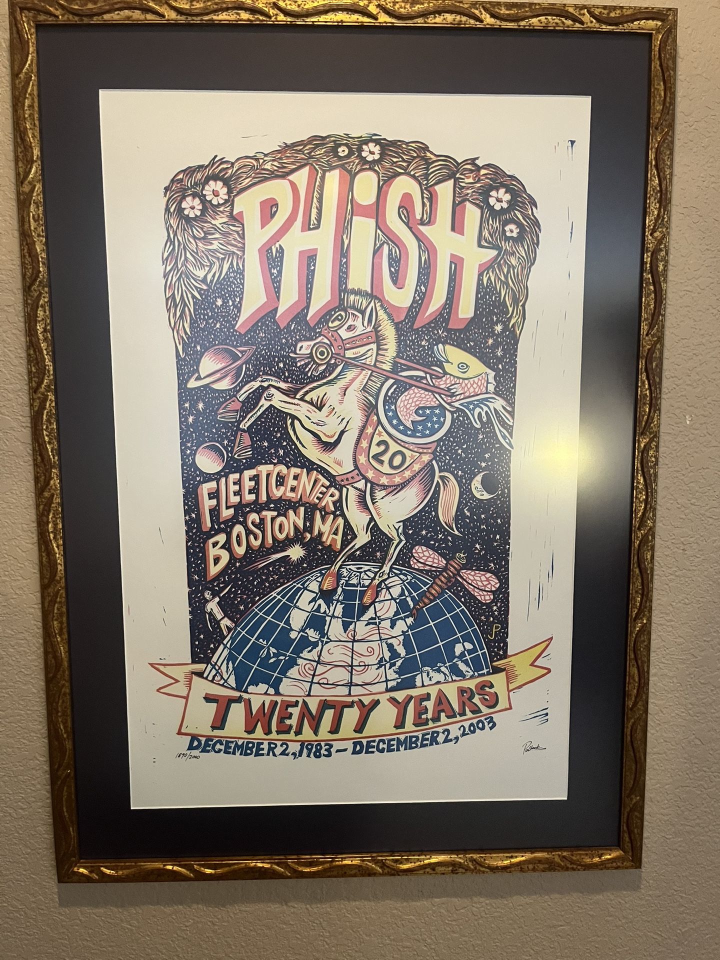 Phish Pollock Print - 20th Anniversary