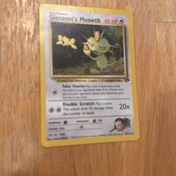 Giovanni’s Meowth