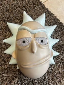 Rick and Morty costume mask