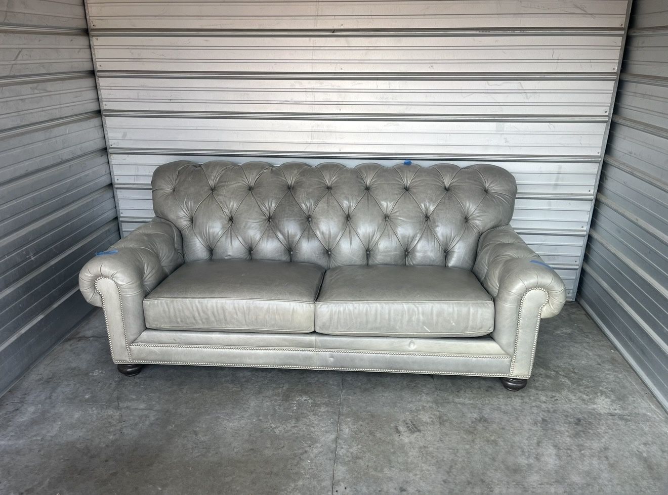 Grey Couch For 2 People