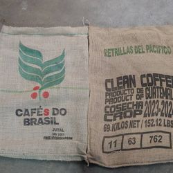 BURLAP BAGS - COFFEE