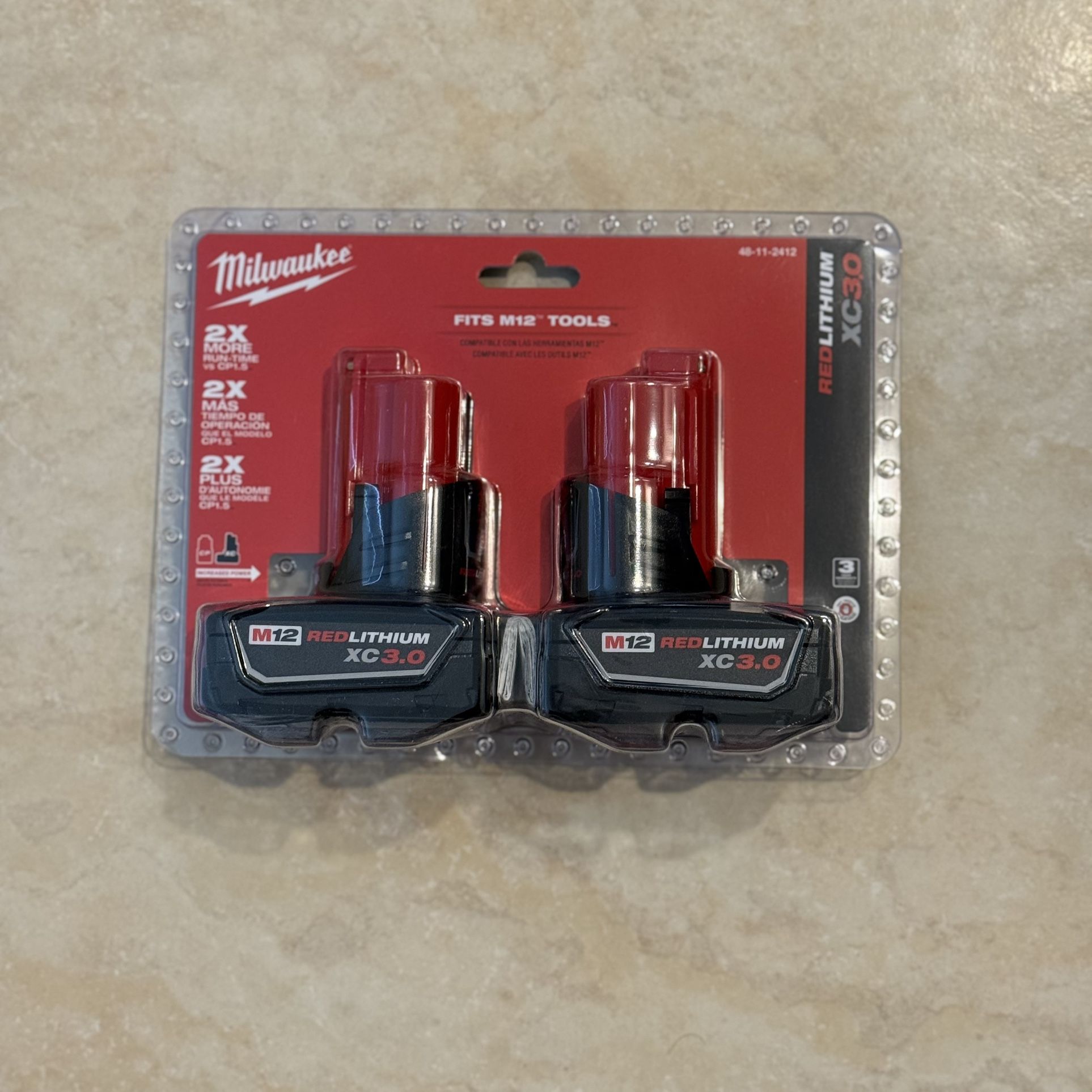 Milwaukee M12 3.0 Battery