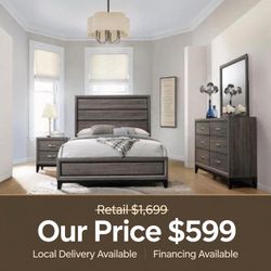 New bedroom set in box- shop now pay later