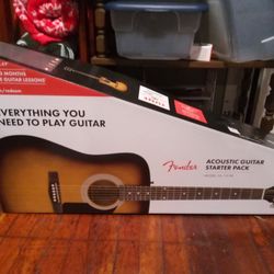 Fender Acoustic Guitar Brand New 