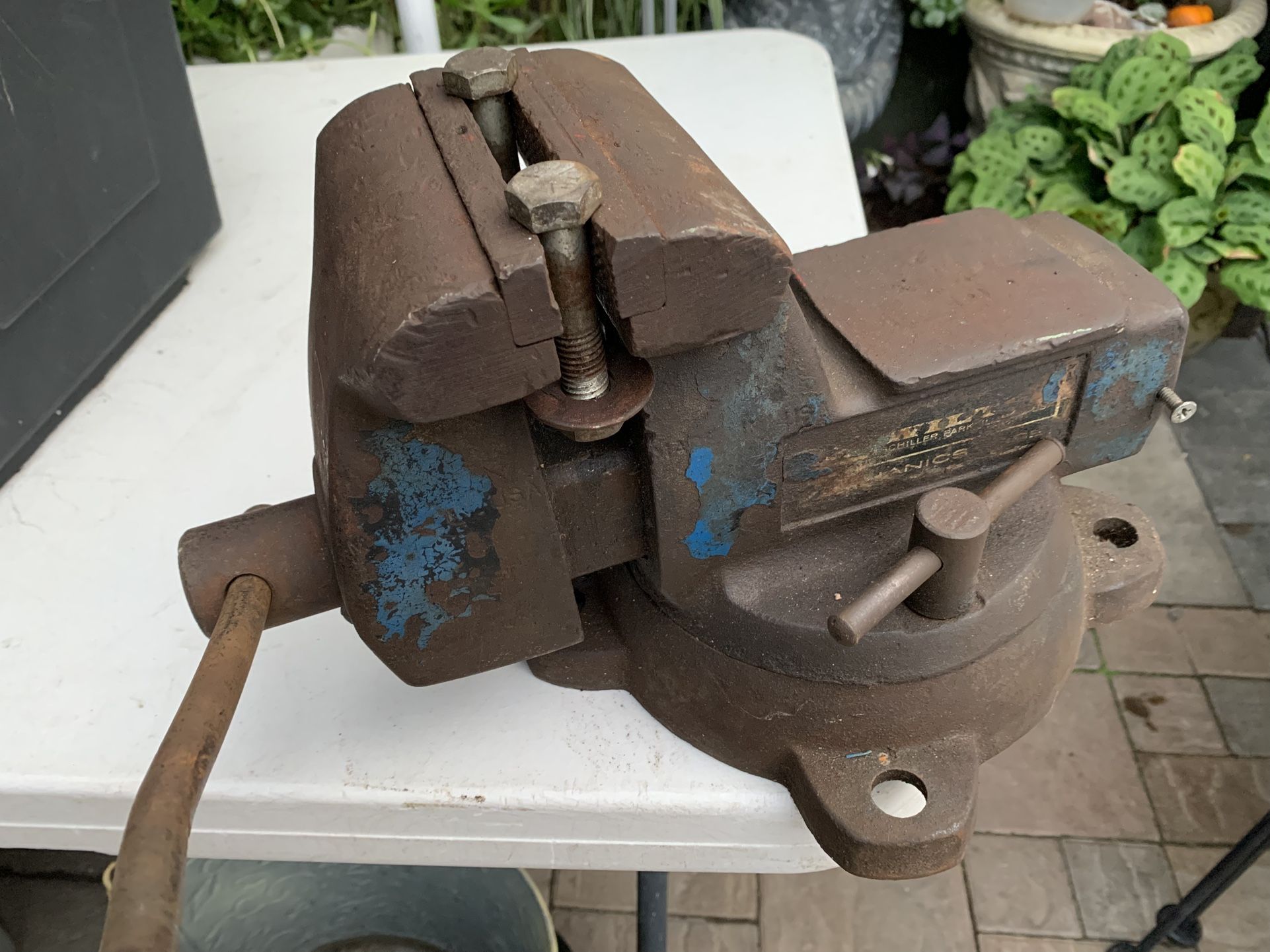 Vise 5 Inch Jaw Made In USA.