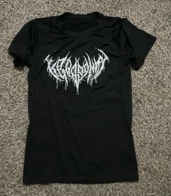 Black Metal Band Graphic compression T-Shirt