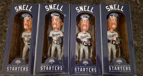 Drake Snell Bobble Head 2025 Champs