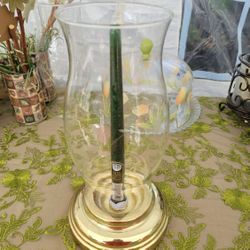 Princess house hurricane candle holder