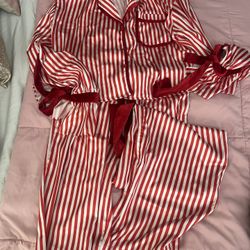 Women's Striped Pajama Set