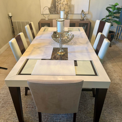 Dining Room Set table 6 chairs