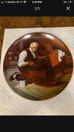 1987 Norman Rockwell Plate
