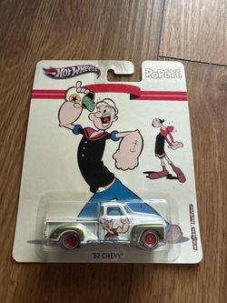 Hot Wheels Popeye '52 Chevy Die-Cast Car