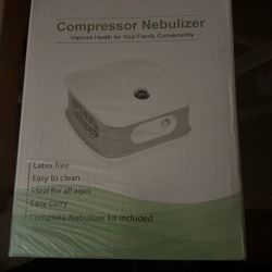 Portable Nebulizer, Nebulizer Machine for Adults and Kids, Compressor Nebulizer with 2 Masks & Mouthpiece, Low Noise Nebu