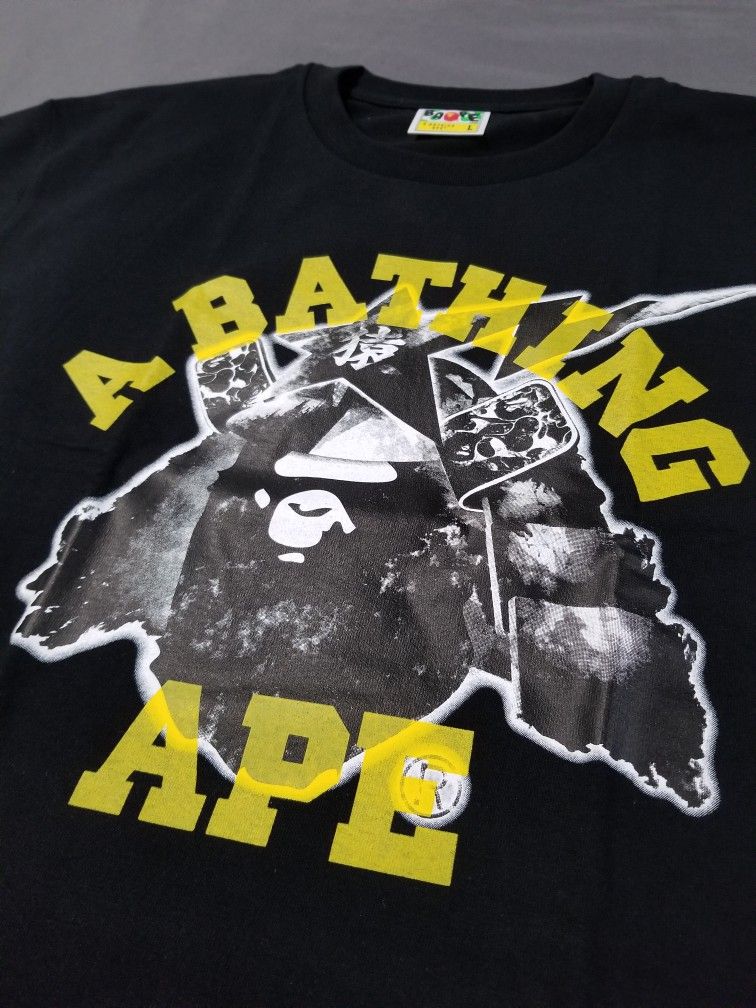 BAPE College Kabuto Black/Yellow