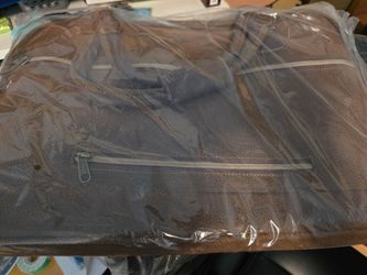 Brand new leather duffle bag