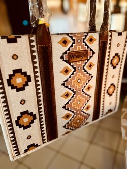 Wrangler Large Canvas Tote