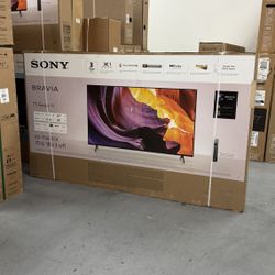 75” SONY BRAVÍA X80K 4K HDR SMART TV