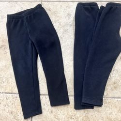 Cat And Jack 2T Girls Fleece Lined Leggings Set Of 3