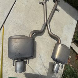 OEM Lexus IS350 Fsport Mufflers