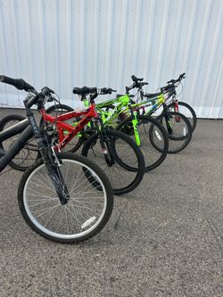 Mountain bikes