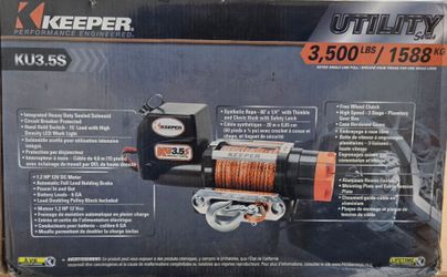 Winch 3,500 lbs