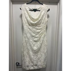 Ralph Lauren Lace Sequin Dress