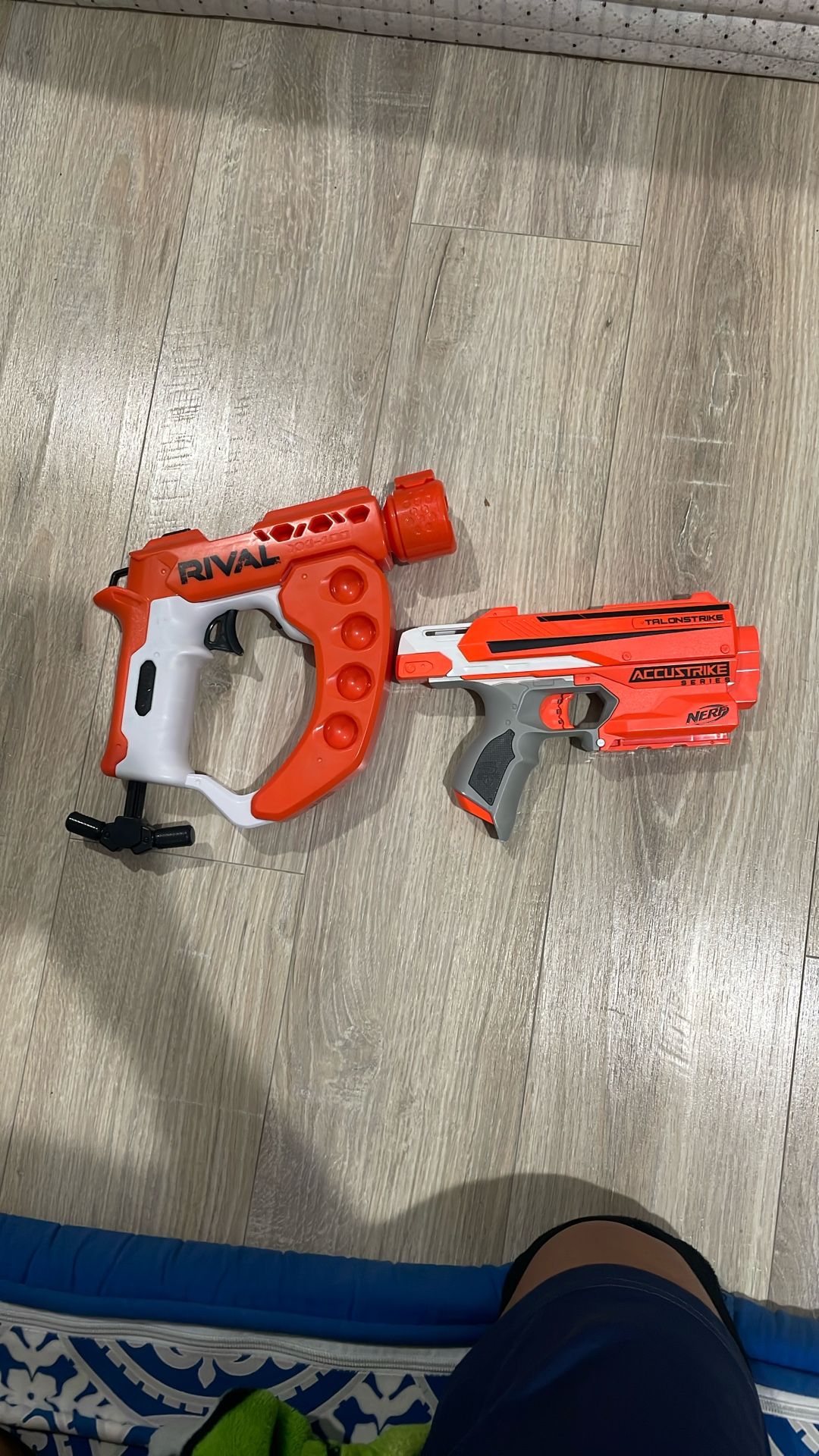Nerf Gun Rival And Accustrike Lot
