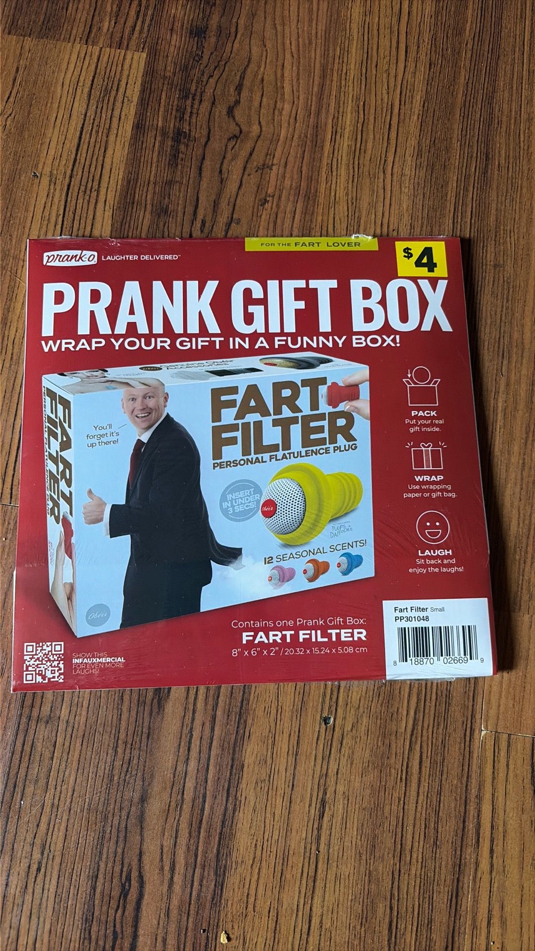 Prank gift box