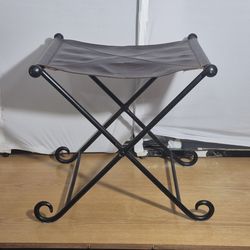 leather stool