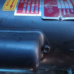 Industrial Motor Pump