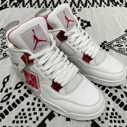 Nike Air Jordan 4 Retro 'Red Metallic'