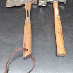 Vaughan Shingling Hatchet & Old American Hickory Hammer