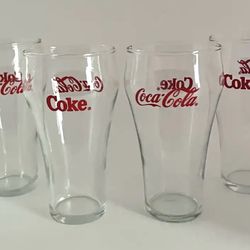 Vintage/Collectible Coca-Cola Clear Fountain Glasses
