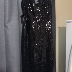 Sparkly Black Dress