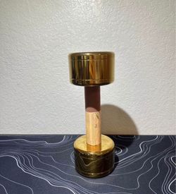 Gold dumbbell 15lbs