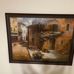 Canvas 36 x 48 Oil Painting