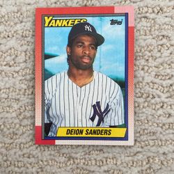 1990 Topps Deion Sanders 