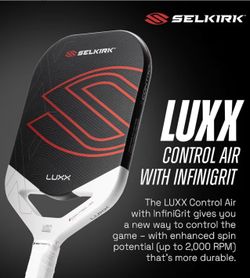 Selkirk Luxx Control Air Infinitgrit Invikta Pickleball Paddle
