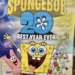 SpongeBob Squarepants large vinyl poster