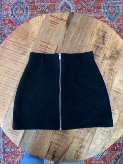 Forever 21 velvet skirt
