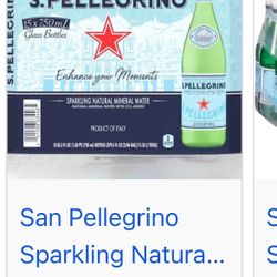 san pellegrino water