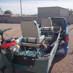 12 Foot Colman Crawdad Boat. 