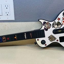 Nintendo Wii Guitar Hero Gibson Les Paul Red Octane Guitar With Strap TESTED