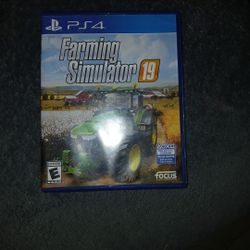 Farming Simulator 19 Great PS4 Game