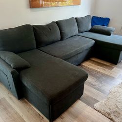 Large Sectional Pull-Out Couch