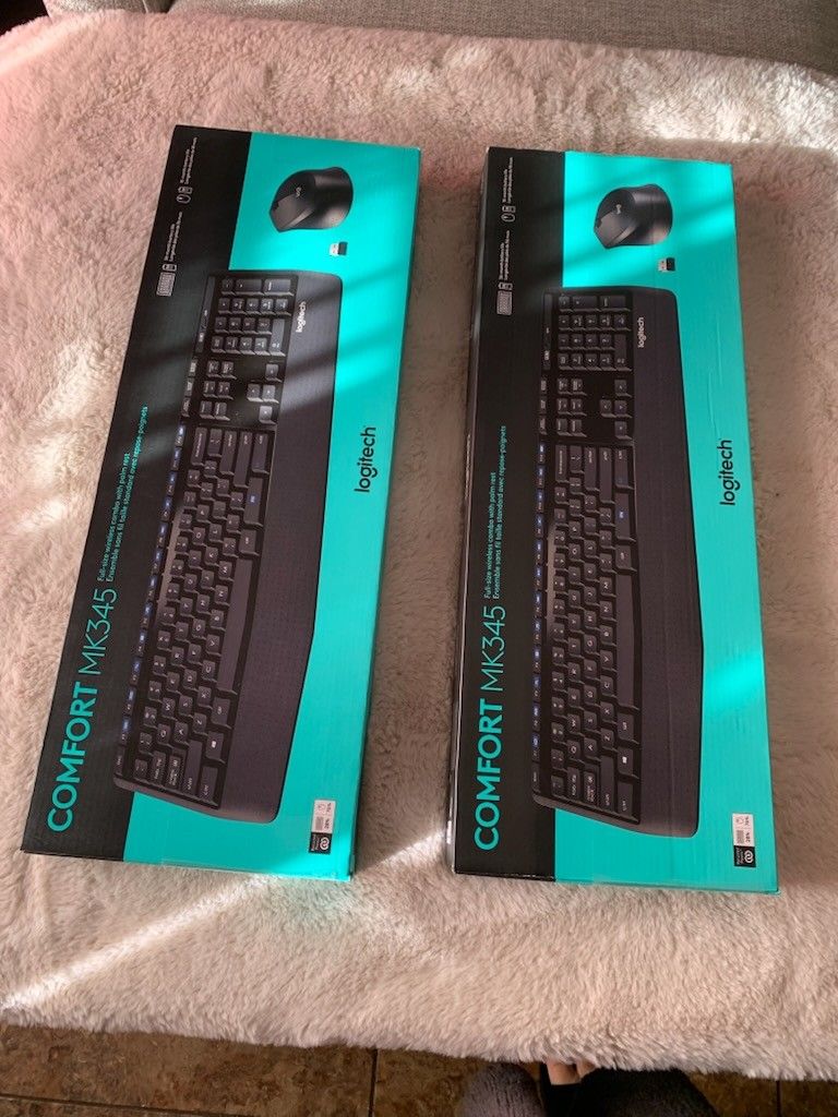 Wireless Logitech Keyboard Mk345