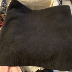 Unisex Black Thick Fleece Gaitor