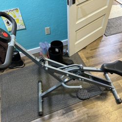Sunny Health & Fitness Row-N-Ride Squat Assist Trainer for Glutes