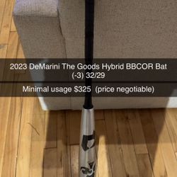 DeMarini The Goods Hybrid BBCOR Bat (-3) 32/29