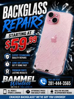 Backglass Repairs